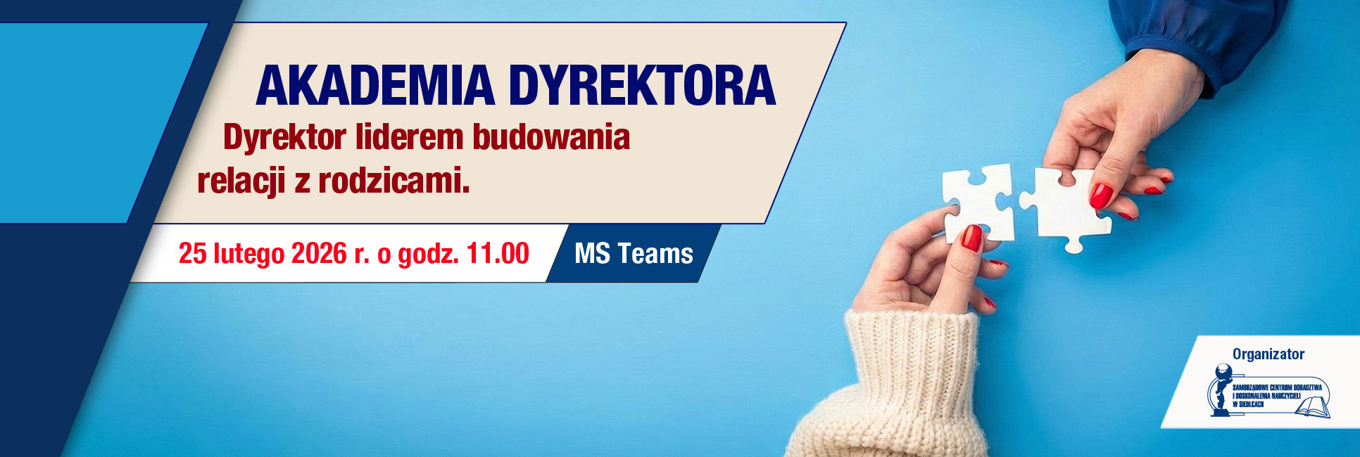 AKADEMIA DYREKTORA – online, 25 lutego 2026 r. godz. 11.00